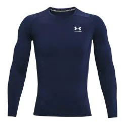 New Tröja HG Comp LS Midnight Navy Tröjor Senior|Under Armour