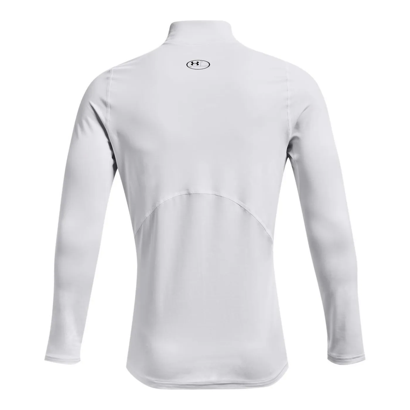 Outlet Tröja Mock ColdGear Fitted White Tröjor Senior|Under Armour