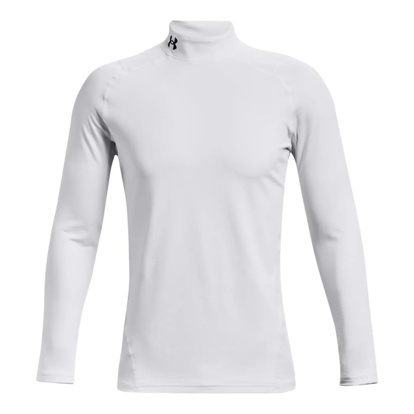 Outlet Tröja Mock ColdGear Fitted White Tröjor Senior|Under Armour