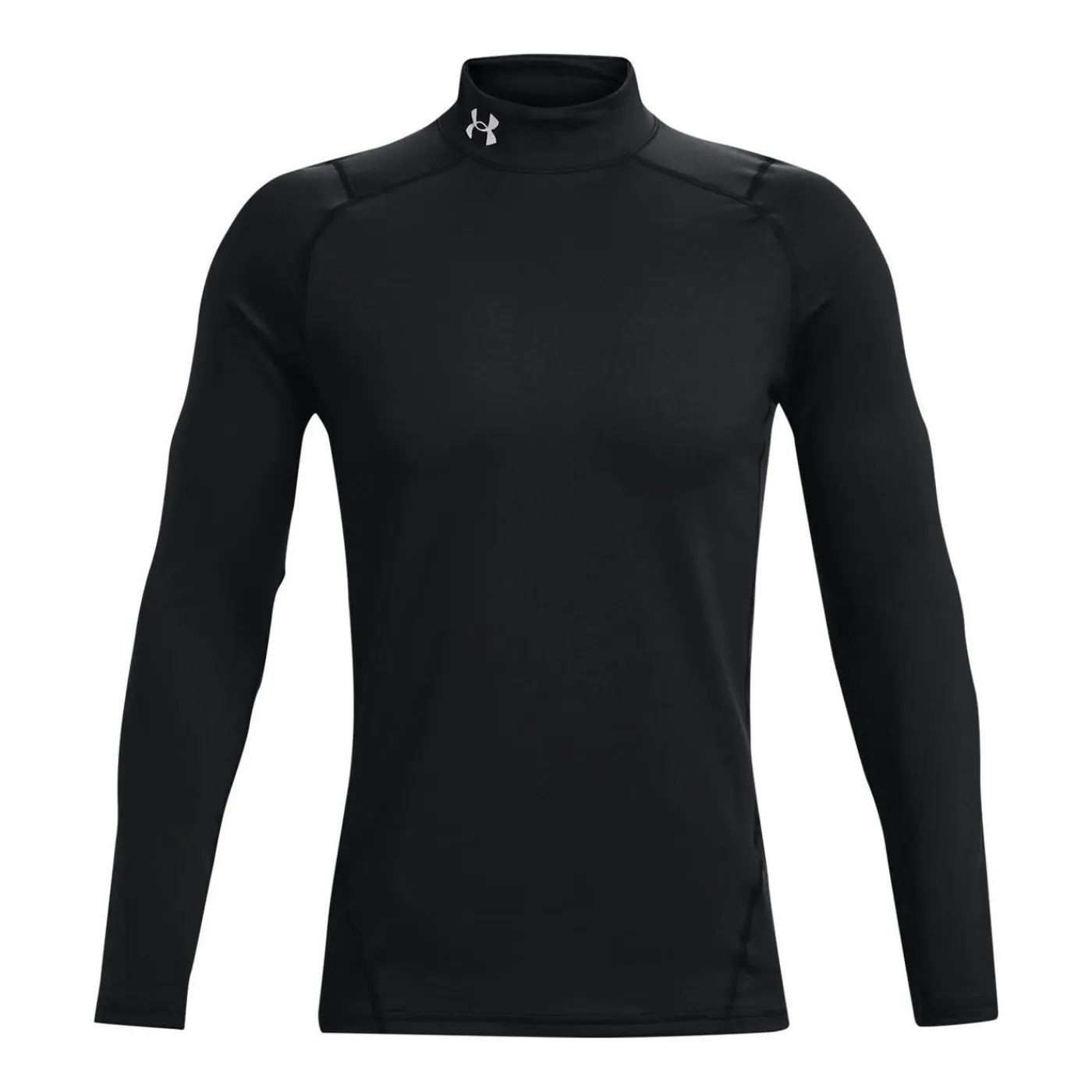 Outlet Tröja Mock ColdGear Fitted Black Tröjor Senior|Under Armour