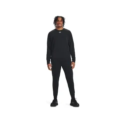 Clearance Tröja Rival Fleece Crew Black Tröjor Senior|Under Armour