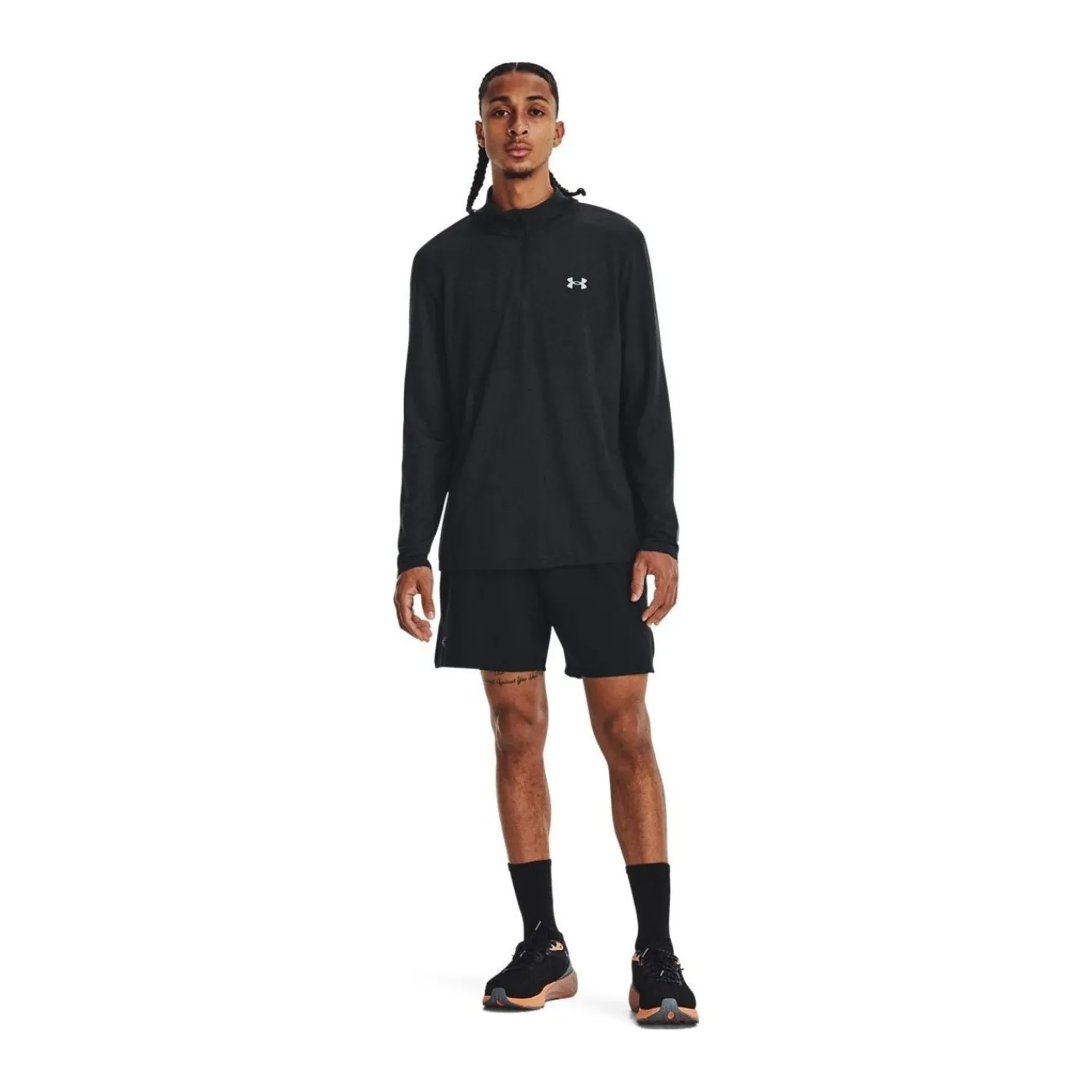 Discount Tröja Seamless Stride 1/4 Zip Tröjor Senior|Under Armour