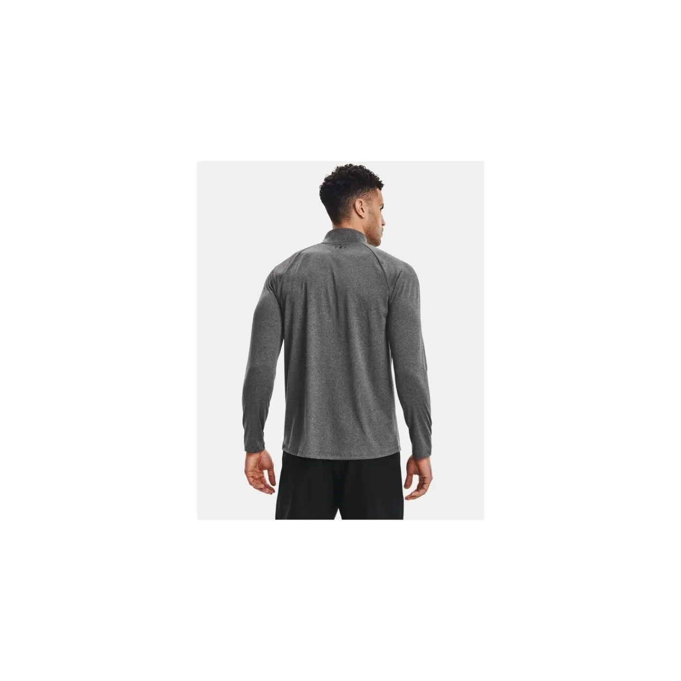Best Tröja Tech 2.0 1/2 Zip Carbon Heather Tröjor Senior|Under Armour