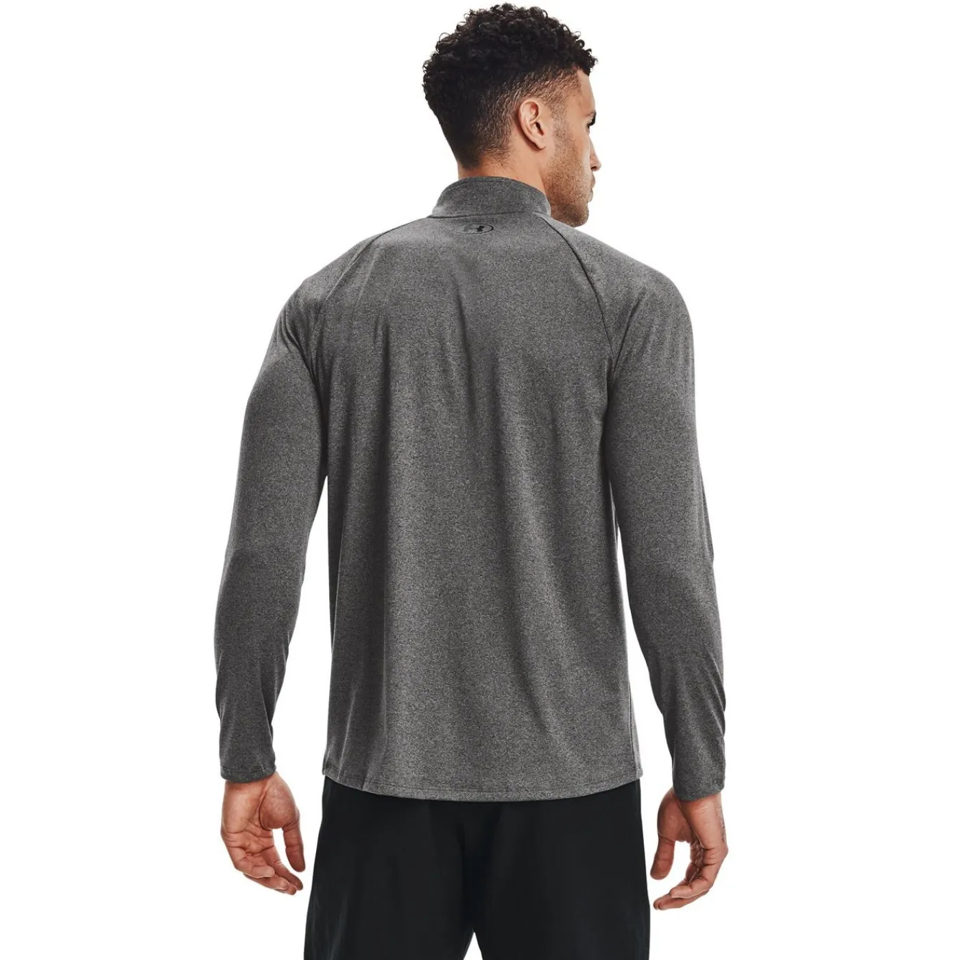Best Tröja Tech 2.0 1/2 Zip Carbon Heather Tröjor Senior|Under Armour