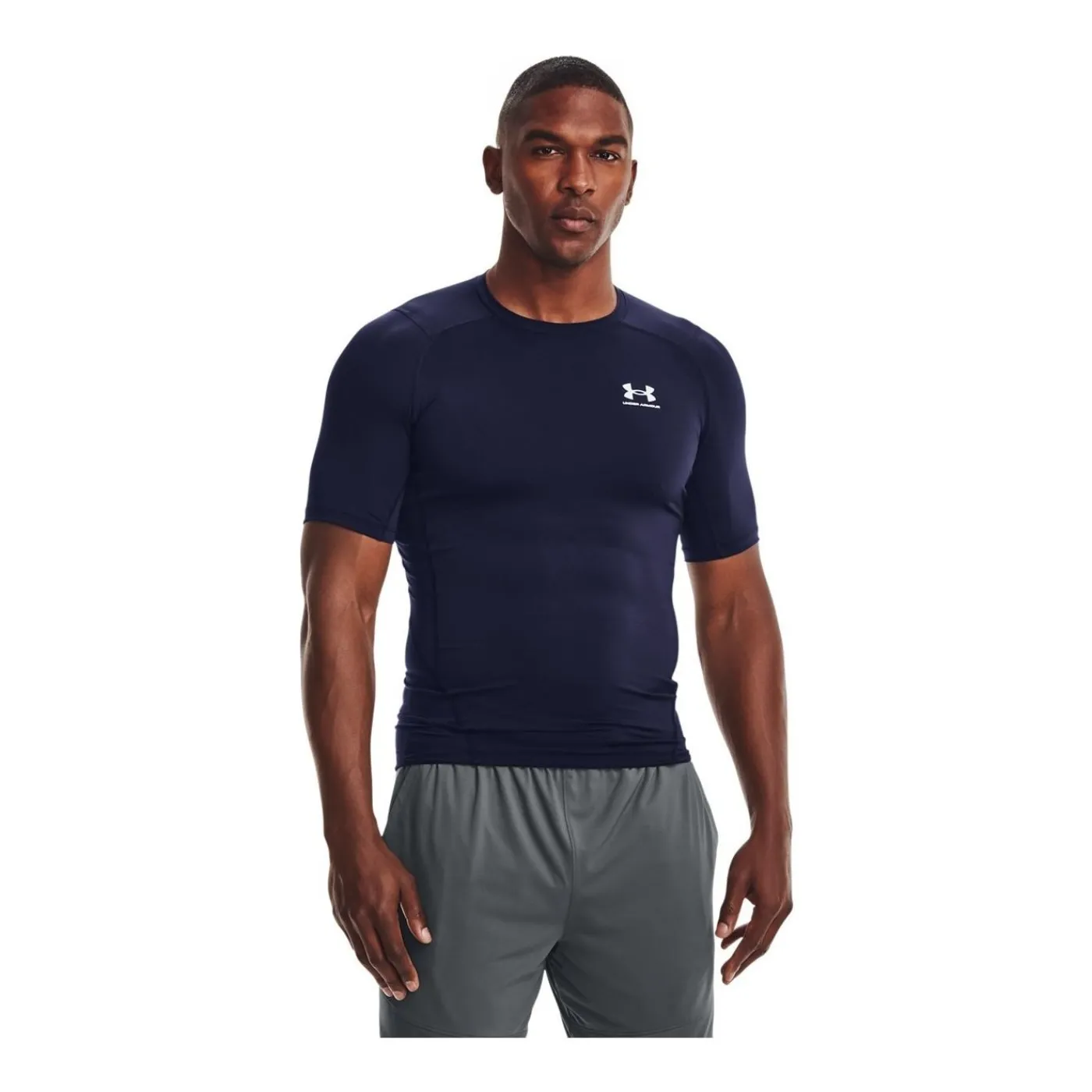 Outlet T-Shirt HG Comp SS Midnight Navy Under Armour