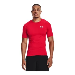 Clearance T-Shirt HG Comp SS Red Under Armour