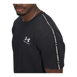 New T-shirt Icon Heavyweight Black Under Armour