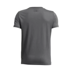 T-shirt Sportstyle Left Chest SS Youth Black/Gray Under Armour