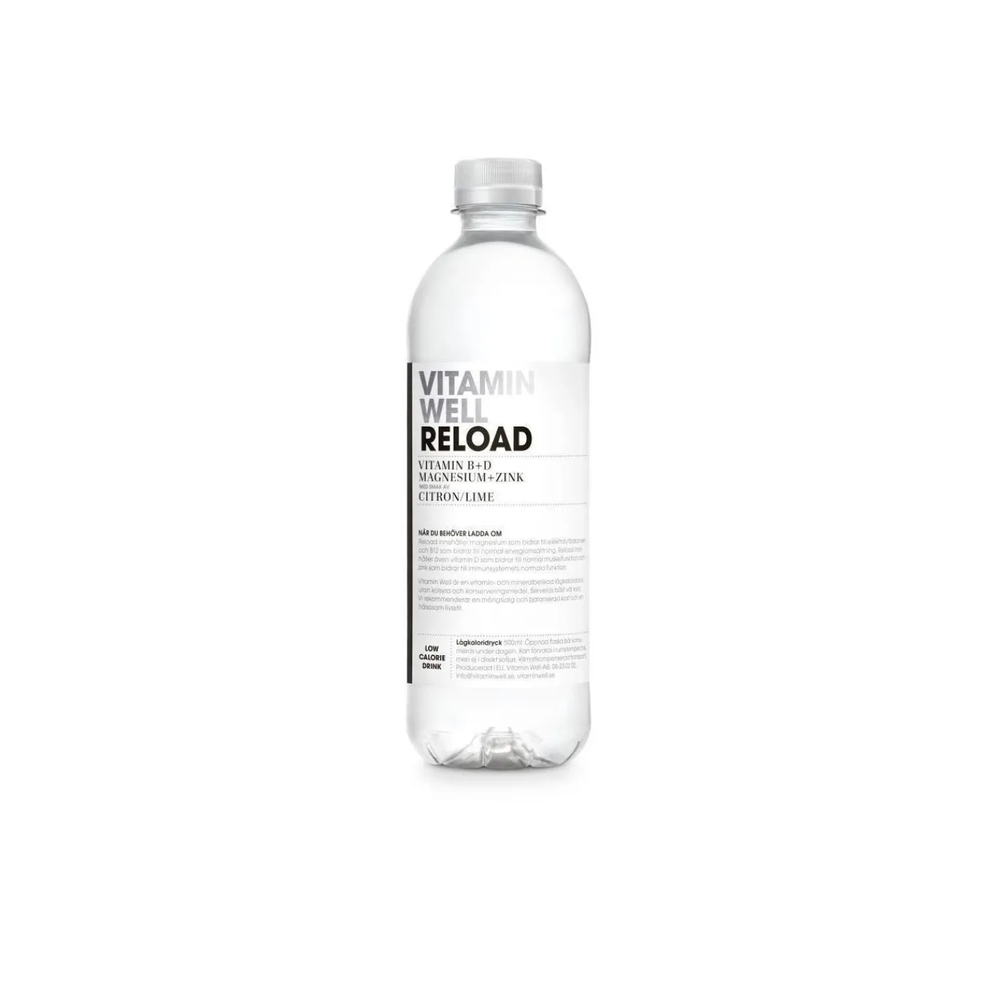 New Energidryck Reload Citron-Lime Energidryck|Vitamin Well
