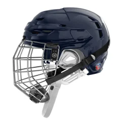 Clearance Hockeyhjälm CF 100 Combo Navy Warrior|Hockeyhjälmar Med Galler