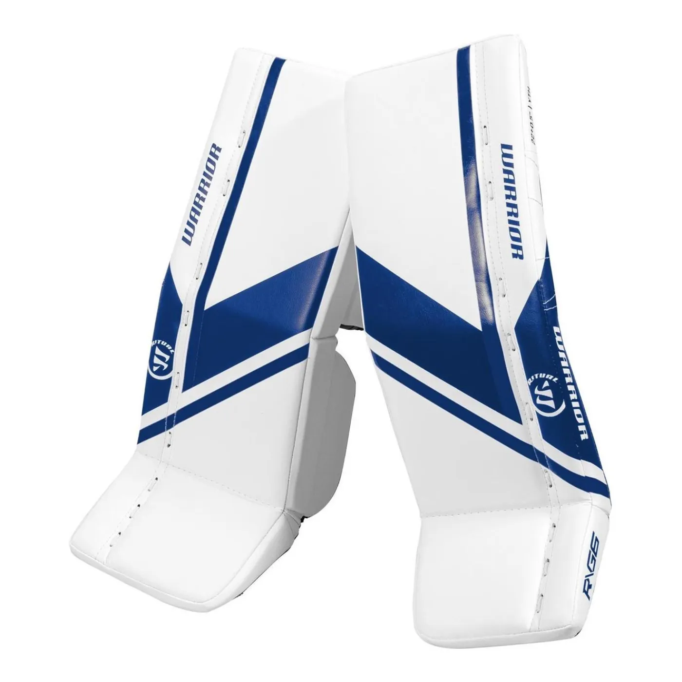 Outlet Målvaktsbenskydd G6 E+ Yth White/Royal Barn Målvaktsbenskydd Barn (Yth)|Warrior
