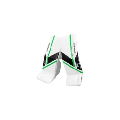Discount Målvaktsbenskydd G6 E+ Yth White/Black/Neon Green Barn Målvaktsbenskydd Barn (Yth)|Warrior