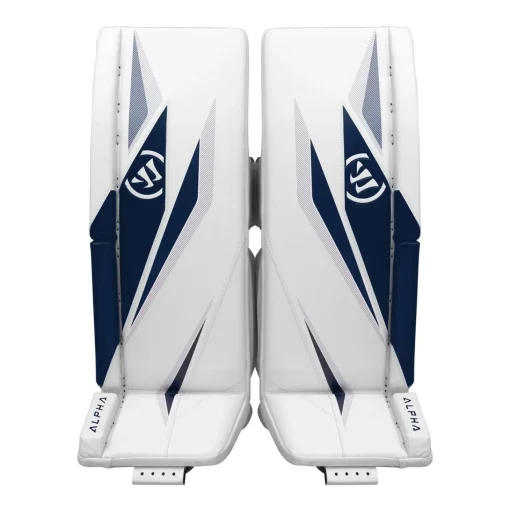 Sale Målvaktsbenskydd S50 Sr White/Navy Warrior