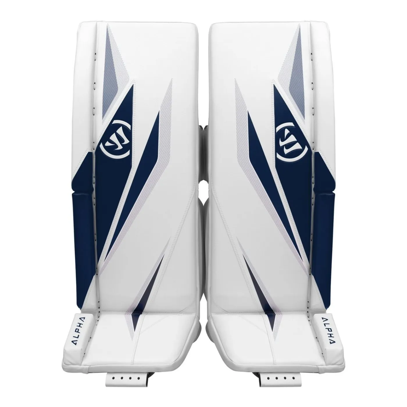 Sale Målvaktsbenskydd S50 Sr White/Navy Warrior